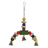 Happy Pet Jingler Wood Bird Toy