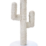 Designed by Lotte CACTUS Wood Scratch Post - White