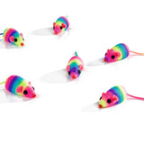 Beeztees Play Mouse Rainbow