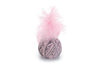 Beeztees WOOL Ball+Feather Ming Cat Toy – Pink