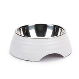 Beeztees RIMPU Melanine Dog Bowl - White