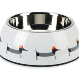 Beeztees WOBY Plastic-Steel Dog Bowl