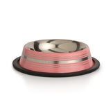 Beeztees INOX Steeldish Stripes - Antislip