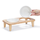 Wood Dinnerset C Djeha 40X21X15