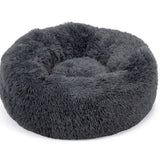 Beeztees YALI Plush Bed Grey