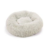 Beeztees YALI Plush Bed Light Grey