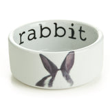 Beeztees Ceramic Rabbit Feeding Bowl