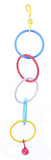 Happy Pet Gym Rings Bird Toy