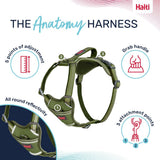 Halti Anatomy Harness Green