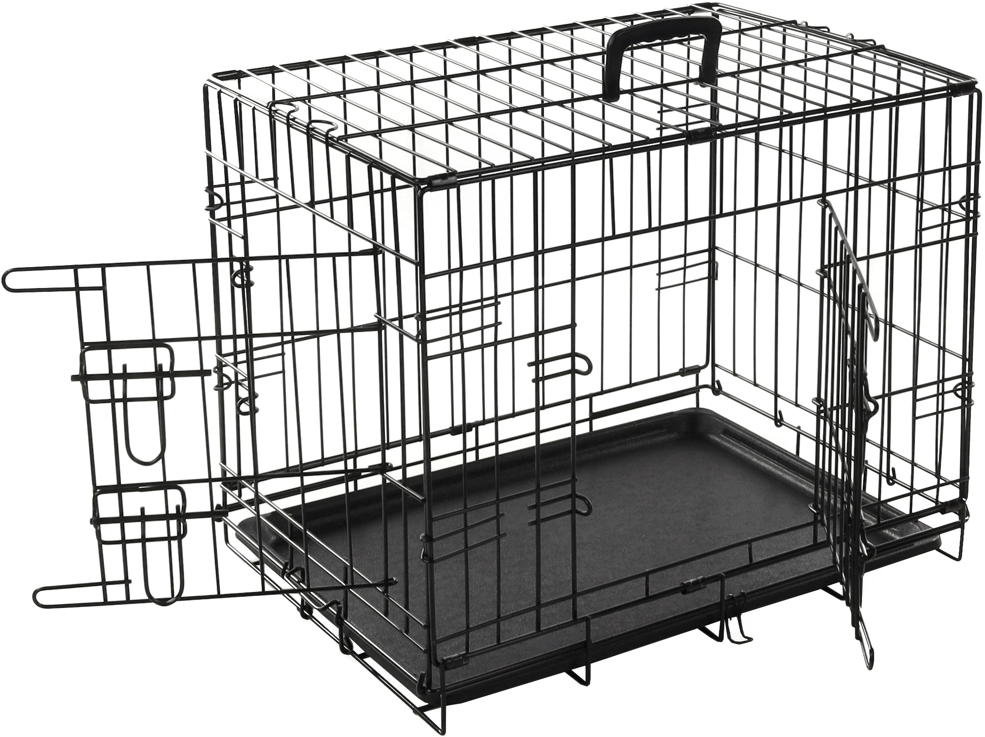 Karlie Wire Cage Keo Black 63x43x49cm - dimensions view