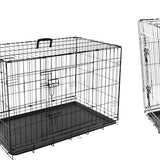 Karlie Wire Cage Keo Black 63x43x49cm - front view
