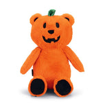 Beeztees Halloween Pumpkin Bear, appelsínugulur bangsi með haus eins og grasker