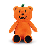 Beeztees Halloween Pumpkin Bear, appelsínugulur bangsi með haus eins og grasker