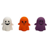 Beeztees Halloween Boo, draugar úr latexi í hvítu, appelsínugulu og fjólubláu