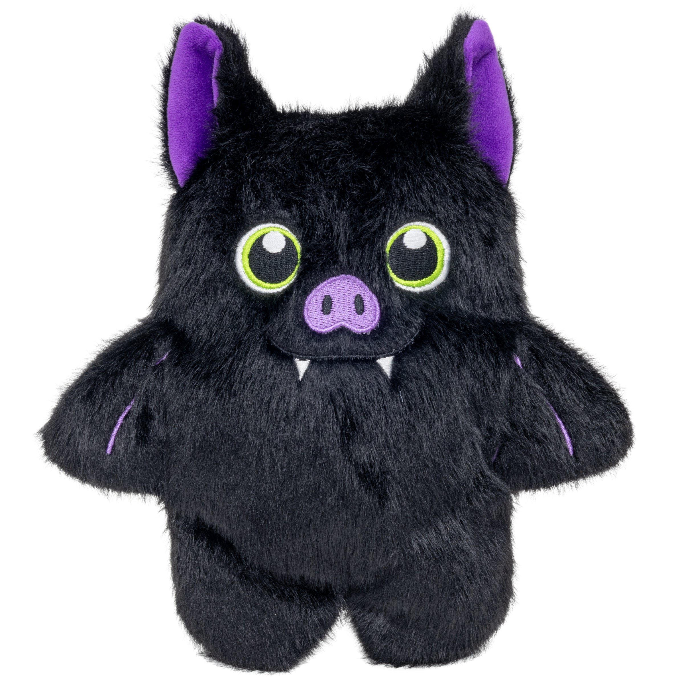 KONG Halloween Snuzzles, svört leðurblaka eða bangsi í graskersbúningi
