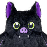 KONG Halloween Snuzzles, svört leðurblaka eða bangsi í graskersbúningi