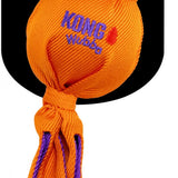 KONG Halloween Wubba Ballistic Jack-O-Lantern, appelsínugult grasker með löngum böndum