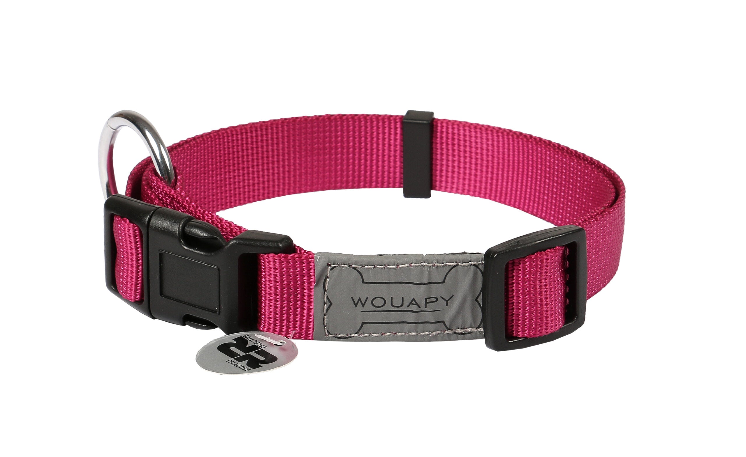 Wouapy Collar Fushsia - 39-60cm x 20mm