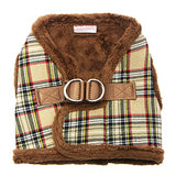 Urban Luxury Fur Lined Brown Tartan Harn