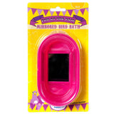 Happy Pet Mirrored Bird Bath - Assorted