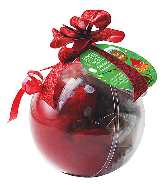 Wouapy Cat Ball Gift Box - Christmas ball with treats and toy
