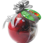 Wouapy Cat Ball Gift Box - Christmas ball open with contents