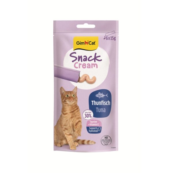 GimCat Snack Cream Tuna 6x15g