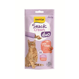 GimCat Snack Cream Duo Salmon & Tomato 6x15g