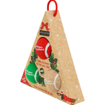 Wouapy Dog Ball Gift Box - Christmas tennis balls multicolor