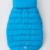 Hugo & Hudson Reversible Dog Puffer Jacket – Blue and Grey