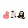 Beeztees Latex Dog Toy Duck & Flamingo Assorted