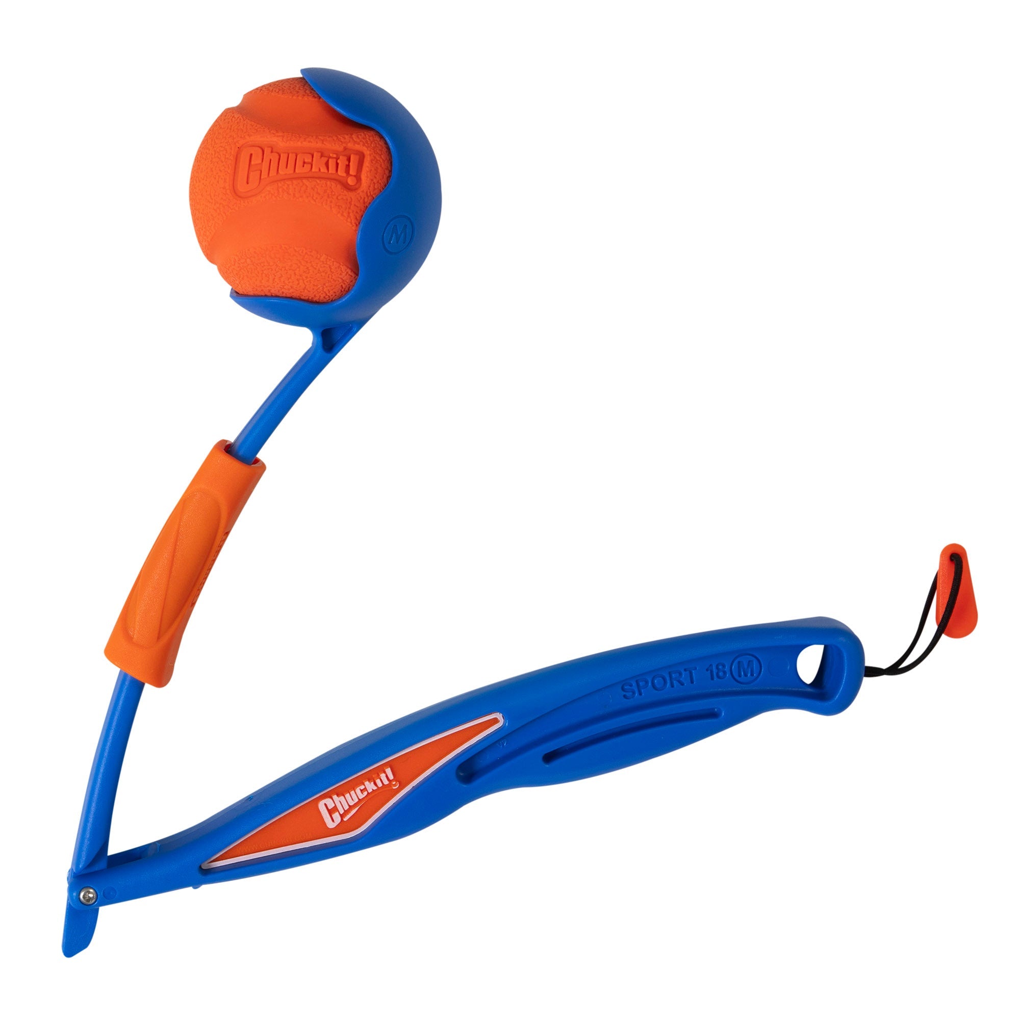 Chuckit! Fetch & Fold Mini Launcher - open with ball