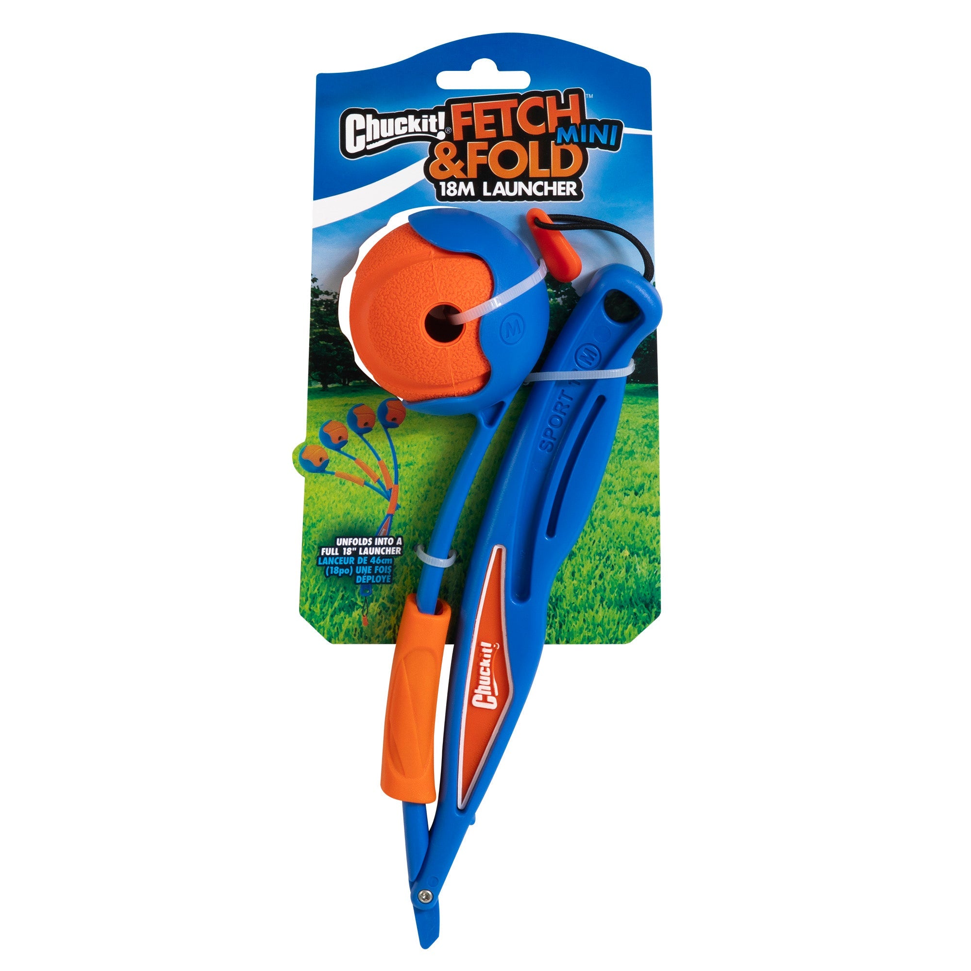 Chuckit! Fetch & Fold Mini Launcher - packaging