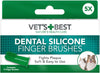 Vet's Best Finger Toothbrush - 5 Pack