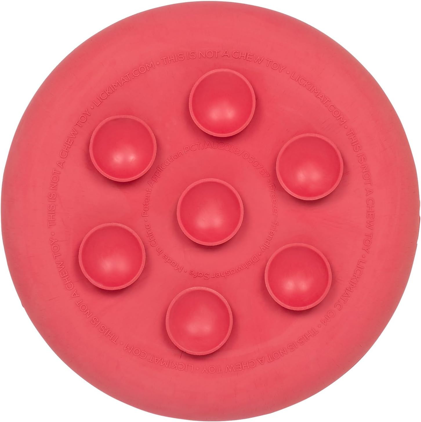 LickiMat UFO Pink - botn með sjö sogskálum