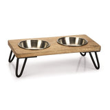 Beeztees LINGA Wood Dinner Set