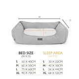 Scruffs Harmon Box Bed Tan 60cm