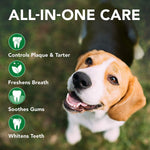 Vet's Best Triple Headed Toothbrush sjónarhorn