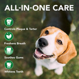 Vet's Best Triple Headed Toothbrush sjónarhorn