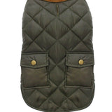 Urban Quilted Town & Country Coat - Forest Green