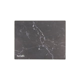 Scruffs Pet Placemat Black Marble Print 40x30cm