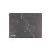 Scruffs Pet Placemat Black Marble Print 40x30cm