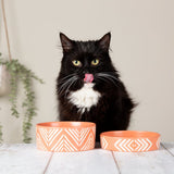 Scruffs Aztec Pet Saucer Terracotta 13cm