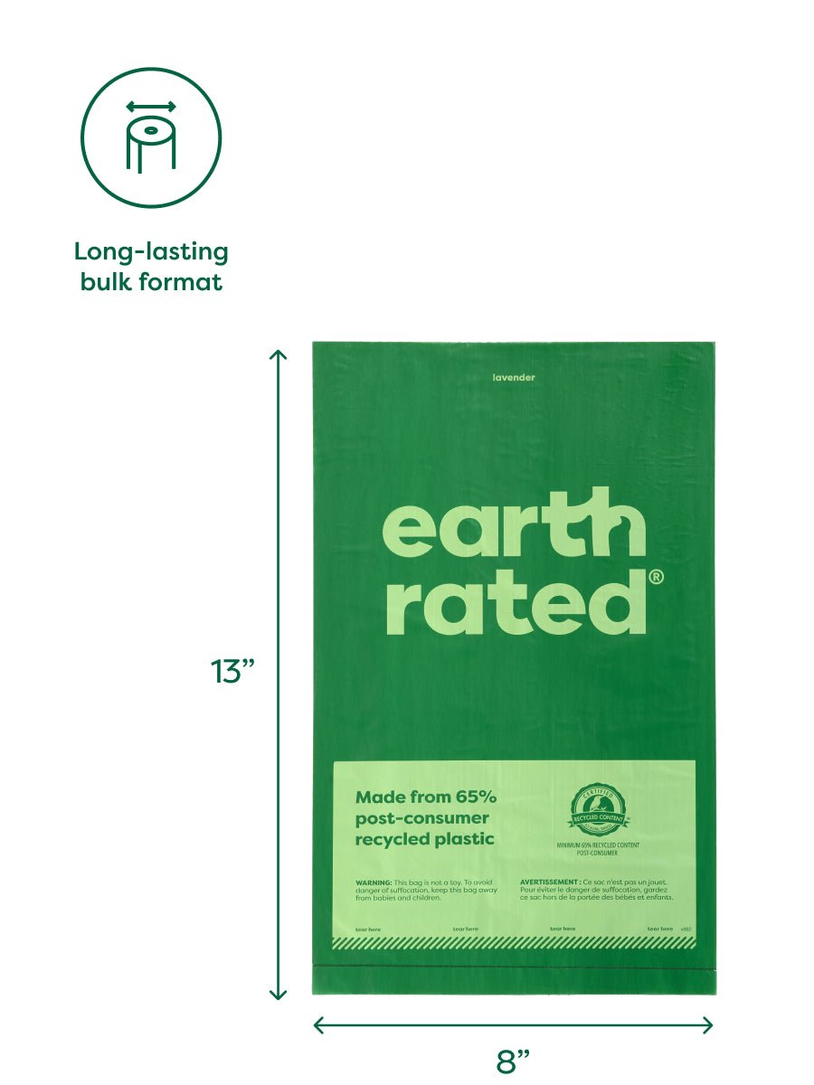 Earth Rated Waste Bags Unscented 300 stk - lifestyle