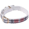Wouapy Cat Collar Ecossais Purple - tartan violet