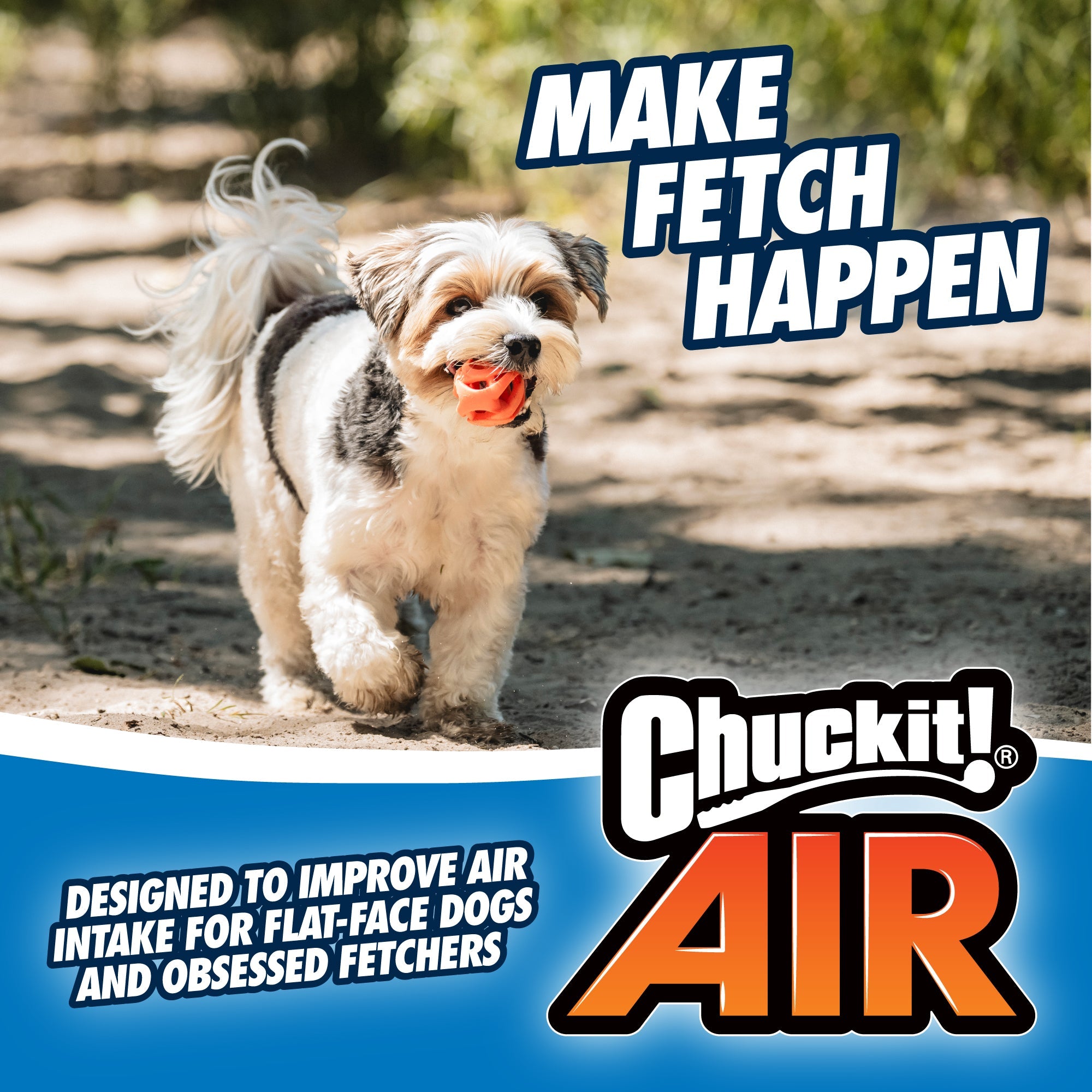 Chuckit! Air Fetch Ball - side view