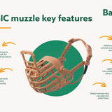 Company of Animals Baskerville Classic Basket Muzzle