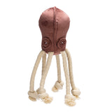 Velvet Dog Toy Octo Aisha Pink 15