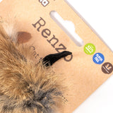 Gloria Natural Rabbit Fur Toy For Cats - Calatrava