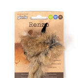Gloria Natural Rabbit Fur Toy For Cats - Renzo